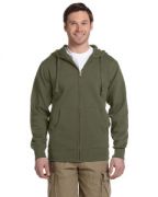 Econscious Men's Adult Unisex Organic - Recycled Full-Zip Hooded Sweatshirt