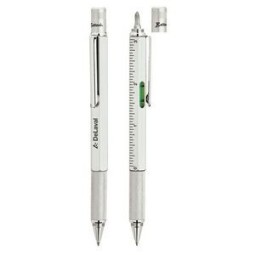 Bettoni 4-in-1 Aluminum Mechanical Pen With Screwdriver, Level & Ruler