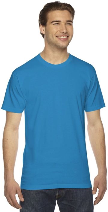 American Apparel Adult Unisex 4.3 oz 100% Cotton Short-Sleeve T-Shirt