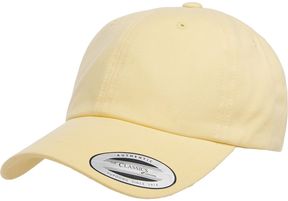 Yupoong Adult Unisex 6-panel Unstructured Low-Profile Peached Cotton Twill Dad Cap