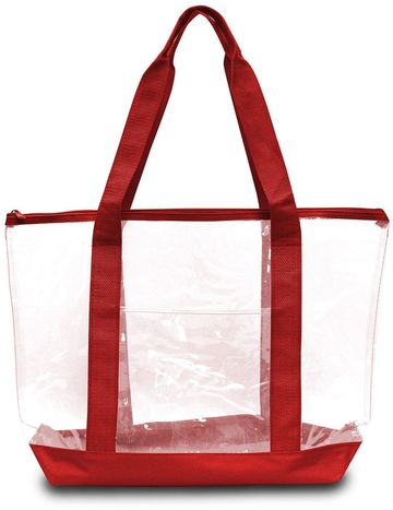 Liberty Bags Large Clear Tote Bag 19" x 14" x6"