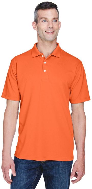 UltraClub Men's Cool & Dry Stain-Release Performance Polo