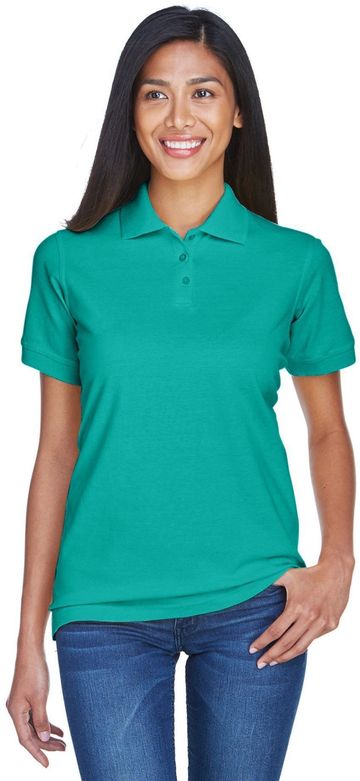 UltraClub Ladies' Classic Pique Polo