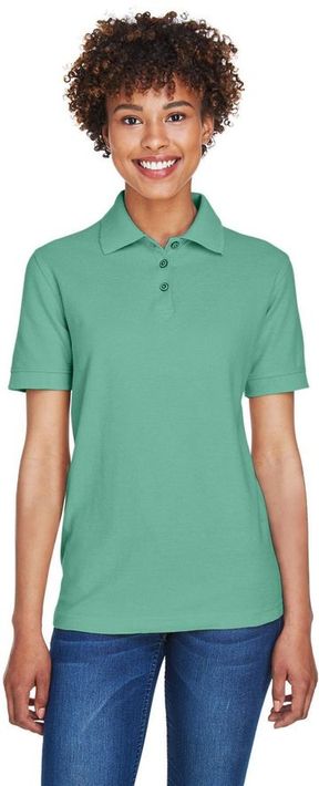 UltraClub Ladies' Whisper Pique Polo