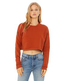 Bella + Canvas Ladies' Cropped Fleece Crew