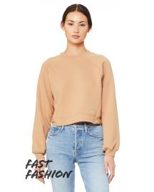 Bella + Canvas FWD Fashion Ladies' Raglan Pullover Fleece