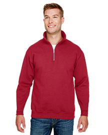 Bayside Unisex 9.5-ounce., 80/20 Quarter-Zip Pullover Sweatshirt