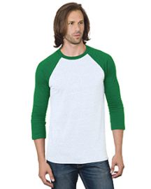 Bayside Unisex 4.2-ounce., Triblend 3/4-Sleeve Raglan T-Shirt