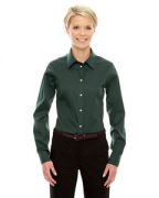 Devon & Jones Ladies' Crown Woven Collection® Solid Stretch Twill