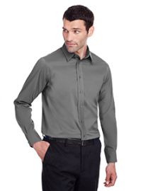 Devon & Jones Men's Crown Collection� Stretch Broadcloth Slim Fit Shirt
