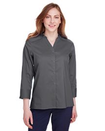 Devon & Jones Ladies' Crown Collection� Stretch Broadcloth 3/4 Sleeve Blouse