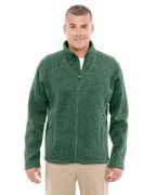 Devon & Jones Men's Bristol Full-Zip Sweater Fleece Jacket