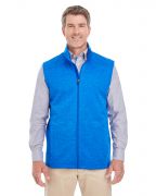 Devon & Jones Men's Newbury MelangeFleece Vest