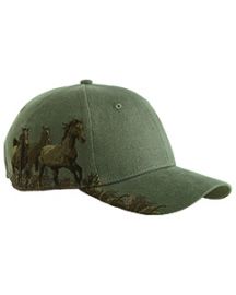 Dri Duck Brushed Cotton Twill Mustang Cap