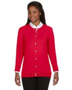 Devon & Jones Ladies' Perfect Fit™ Ribbon Cardigan