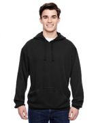 J America Adult Unisex Tailgate 9 oz., 60% cotton, 40% polyester Pullover Hooded Sweatshirt