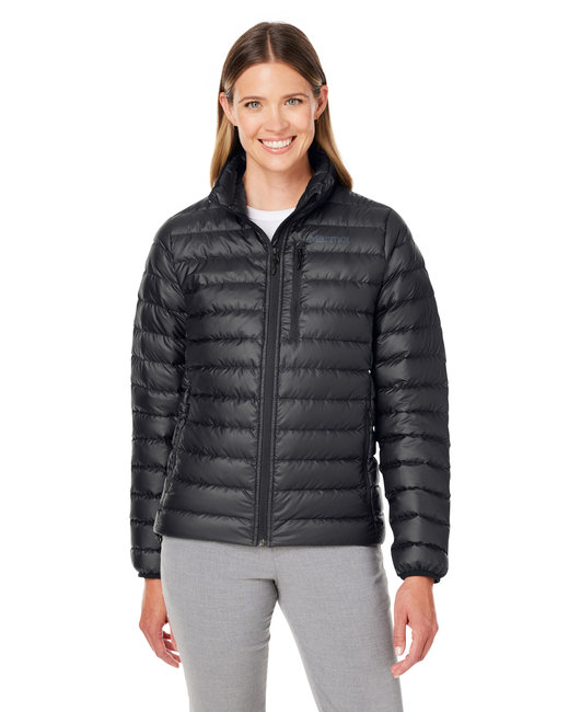 Marmot Ladie's M2 Highlander 100% Recycled Polyester Down Puff Full Zip Jacket With Pockets