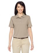 Harriton Ladies' Advantage Snag Protection Plus IL Snap Placket Polo