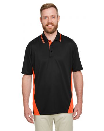 Harriton Men's Flash Snag Protection Plus IL Colorblock Polo