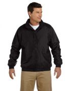 Harriton Adult Fleece-Lined Nylon Jacket