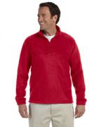 Harriton Adult 8-ounce. Quarter-Zip Fleece Pullover