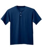 A4 Youth Tek 2-Button Henley Jersey