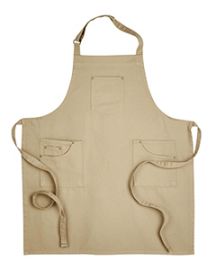 Artisan Collection by Reprime Unisex Cotton Chino Bib Apron