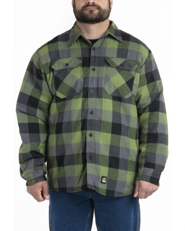 Berne Men's Timber Flannel Shirt Jacket