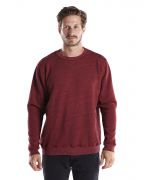 US Blanks Unisex 6.5-ounce. Heavyweight Loop Terry Triblend Long-Sleeve Crew