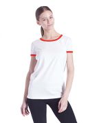 US Blanks Ladies' Classic Ringer T-Shirt