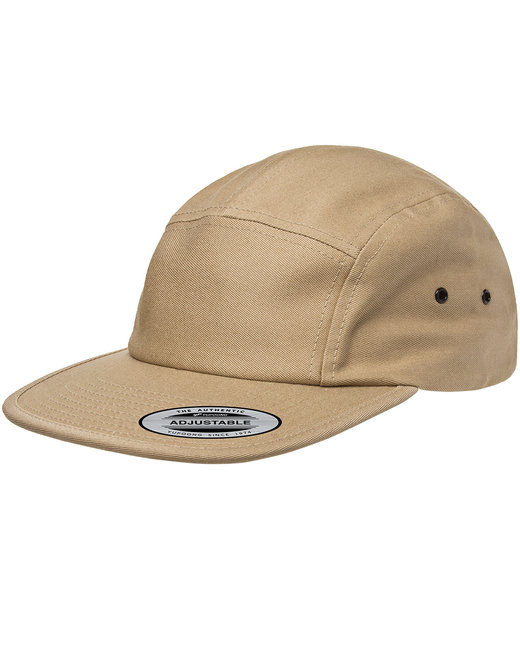 Yupoong Adult Unisex Classic Jockey Camper 5 panel Low Profile Unstructured Cap