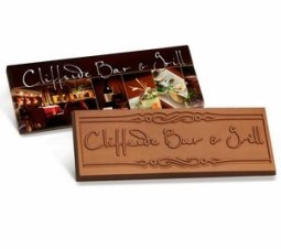 Chocolate Bar (candy) (2" x 5") With Custom Imprinted Wrapper
