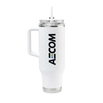 Igloo Double Wall Vacuum Insulated Travel Tumbler With Straw - 40 Oz.