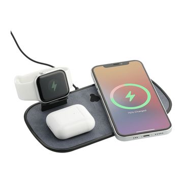Mophie® 3-In-1 Fabric Wireless Charging Pad