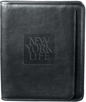 Manhattan Zippered Padfolio