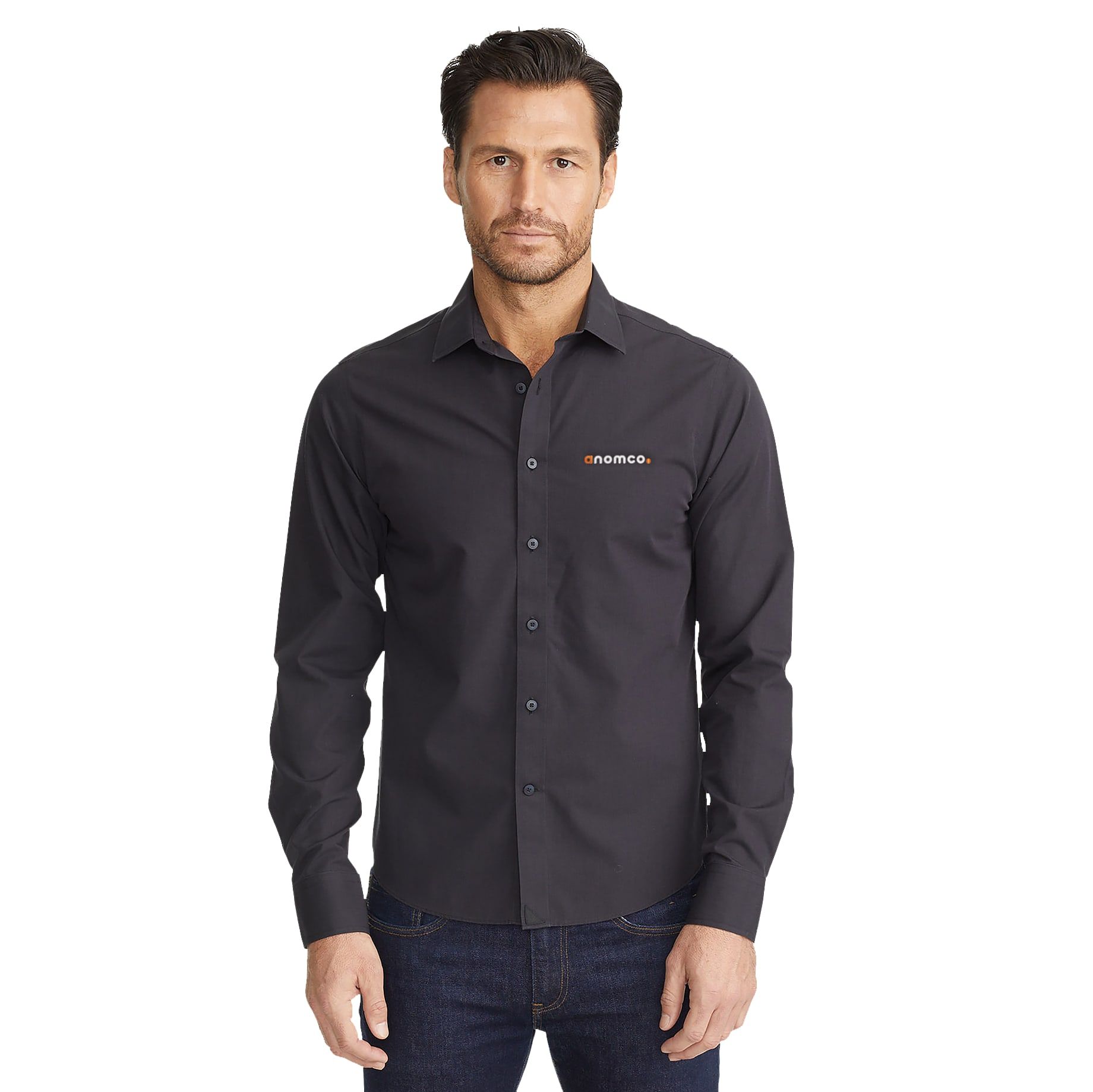 UNTUCKit Men's Long Sleeve Button Up Dress Shirt - Wrinkle Free