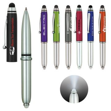 The 3-in-1 Ballpoint Pen, Stylus, LED Light