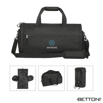 Bettoni Moda Milano RPET Suiter Duffle - 20" W x 11.5" H x 10.5" D