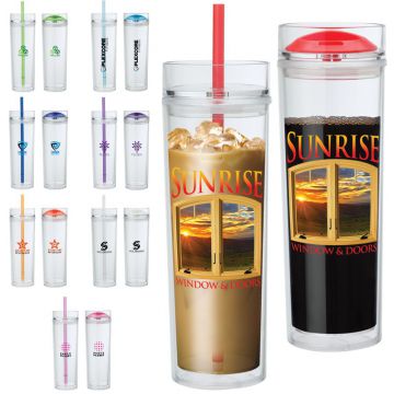 The King Double Lid Hot or Cold Tumbler 16oz
